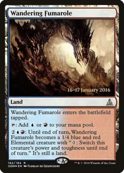 Wandering Fumarole -Foil Medium Play MTG Promos: Prerelease Cards - Image 1