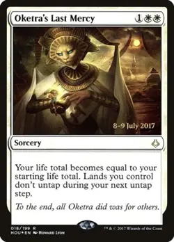 Oketra's Last Mercy -Foil Medium Play MTG Promos: Prerelease Cards - Image 1