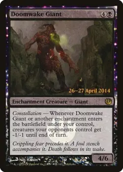 Doomwake Giant -Foil Medium Play MTG Promos: Prerelease Cards - Image 1