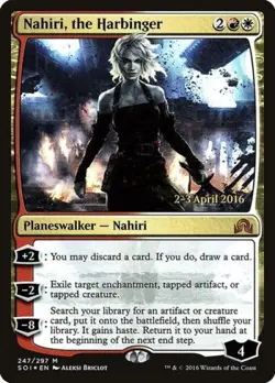Nahiri, the Harbinger -Foil Medium Play MTG Promos: Prerelease Cards - Image 1
