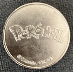 Lugia Pokemon Coin Metal Wizards 2001 Silver Original WOTC Of The Coast RARE - Image 2