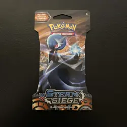 Pokemon TCG: XY Steam Siege Sleeved Booster Pack New Factory Sealed - Image 1