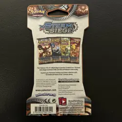 Pokemon TCG: XY Steam Siege Sleeved Booster Pack New Factory Sealed - Image 2