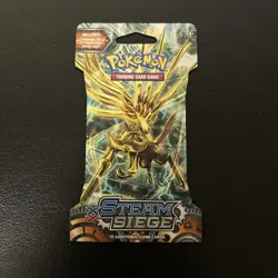 Pokemon TCG: XY Steam Siege Sleeved Booster Pack New Factory Sealed - Image 1