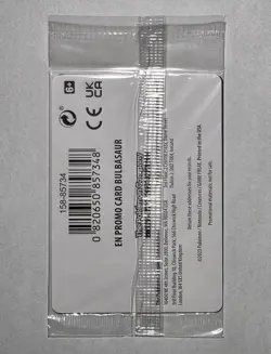 Sealed Bulbasaur 001/165 Best Buy Promo Pokemon S&V 151 Stamp - Reverse Holo - Image 2