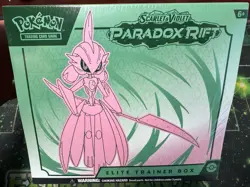 Paradox Rift Iron Valiant Elite Trainer Box ETB Pokemon TCG New Sealed 820650854163 - Image 1