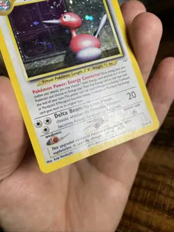 ✨ Pokemon Porygon2 #12 Neo Revelation Double” Holo Error SWIRL ✨ - Image 5
