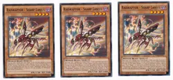 Yugioh- 3X Raidraptor - Sharp Lanius - Common - 1st Edition - WIRA-EN019 - NM - Image 1