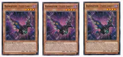 Yugioh - 3X Raidraptor - Fuzzy Lanius WIRA-EN017 1st Edition Common NM - Image 1