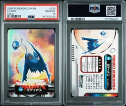 PSA10 2005 Pokemon Japanese Zukan Latios Holo - Image 1
