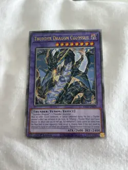 Yugioh Thunder Dragon Colossus [RA03-EN036] QCR NM - Image 1