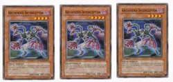 Yugioh- 3X Archfiend Interceptor - Common - 1st Edition - TSHD-EN007 - Near Mint - Image 1