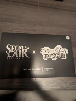 Secret Lair Spongebob Internet Sensation Rainbow Foil Edition - Ready To Ship - Image 1