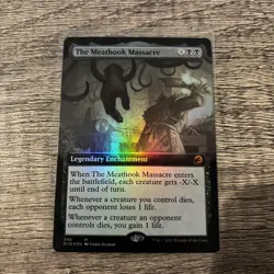 The Meathook Massacre (Extended Art) Innistrad: Midnight Hunt Foil - Image 1