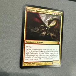 Magic The Gathering Alara Reborn Dragon Broodmother #53/145 MTG TCG Near Mint - Image 2