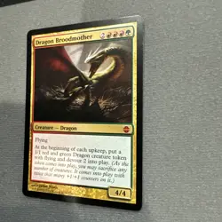 Magic The Gathering Alara Reborn Dragon Broodmother #53/145 MTG TCG Near Mint - Image 3