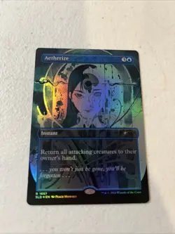 Aetherize Rainbow Foil - Peach Momoko Secret Lair Drop - Image 1