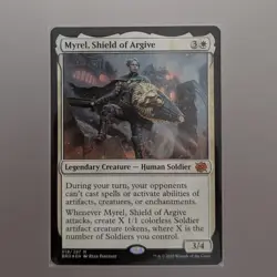 Magic The Gathering: Myrel, Shield of Argive 018/287 - The Brother's War - FOIL - Image 1