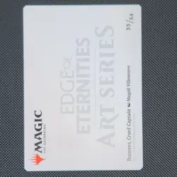 Tezzeret, Cruel Captain Art Card MTG Edge of Eternities 35/54 pack fresh - Image 2