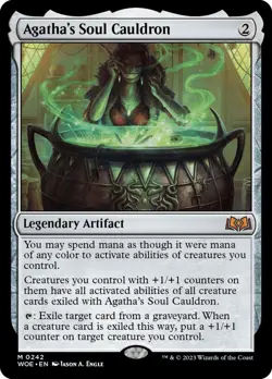 Agatha's Soul Cauldron (Near Mint) (WOE) | MTG - Image 1
