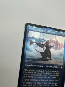 MTG TCG Urza, Lord High Artificer (Foil Etched) Commander Masters Foil - Image 4