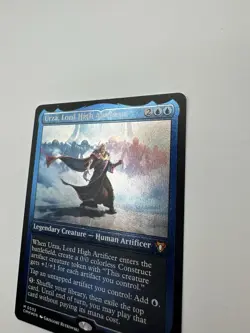 MTG TCG Urza, Lord High Artificer (Foil Etched) Commander Masters Foil - Image 5