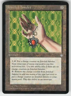 MTG Ice Age # Jeweled Amulet Lightly played tcg - Image 1