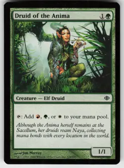 MTG Shards of Alara #128 Druid of the Anima Lightly played tcg - Image 1
