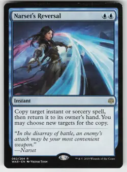MTG War of the Spark #62 Narset's Reversal Lightly played tcg - Image 1