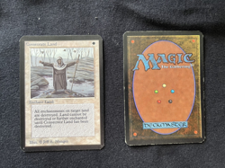 Magic the Gathering Disenchant and Consecrate Land Alpha LP h - Image 1