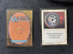 Magic the Gathering Disenchant and Consecrate Land Alpha LP h - Image 2
