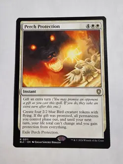 Perch Protection Commander: Bloomburrow Regular - Image 1