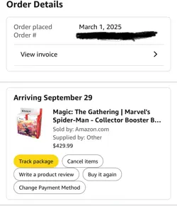 Magic: The Gathering Marvel's Spider Man Collector Booster Box, Preorder 9/26 - Image 2