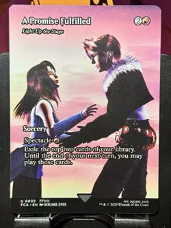 A Promise Fulfilled - (Showcase) - MTG - Final Fantasy - 0039 - UNCOMMON ~ NM - Image 3