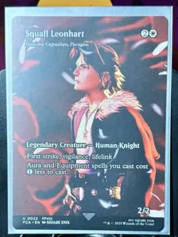 Squall Leonhart (Showcase) - Reg - MTG - FCA - 0022 - UNCOMMON ~ NM - Image 2