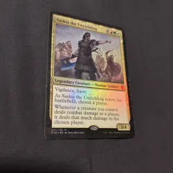 Saskia the Unyielding (Commander 2016) Card Foil LP ships immediately - Image 1