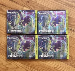 SHIPS FAST New 4x Magic: The Gathering Edge of Eternities Collector Booster Box - Image 1