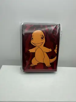 65 Ct Obsidian Flames ETB Charmander Card Sleeves Sealed Pokemon - Image 1