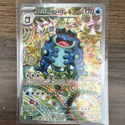 Pokemon Seismitoad Full Art Black Bolt Card 105/086 NEAR MINT - Image 1