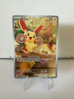 Plusle 193/182 Paradox Rift Illustration Rare Pokemon Card TCG NM-MT - Image 1