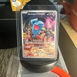 Pokemon TCG Team Rockets Wobbuffet ETB Black Star Promo Card 203 - Image 1
