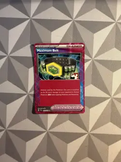 Maximum Belt 154/162 Holo Temporal Forces Pokemon Card - Image 1