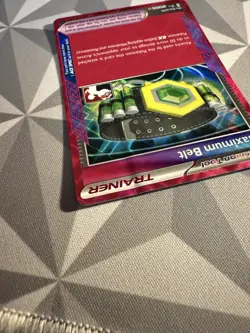 Maximum Belt 154/162 Holo Temporal Forces Pokemon Card - Image 3