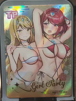 Pyra Mythra Sakura Story Card Goddess Story Anime Waifu TP TP-003 - Image 1