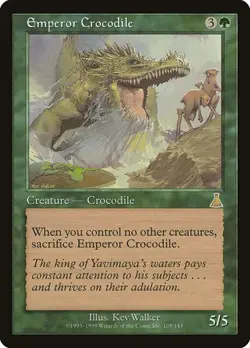 2x Emperor Crocodile Urza's Destiny LP MTG - Image 1