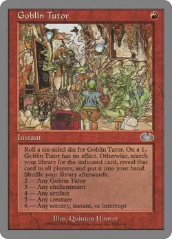 1x Goblin Tutor - LP - Unglued - SPARROW MAGIC mtg - Image 1