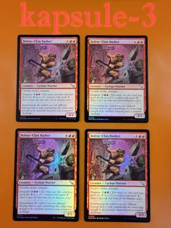 4x Bolrac-Clan Basher | FOIL | Murders at Karlov Manor | MTG Magic Cards - Image 1