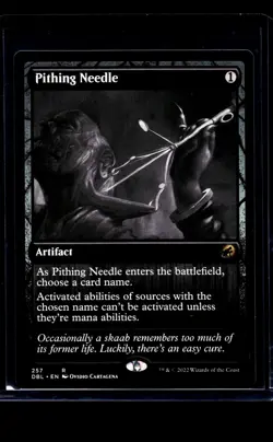 2022 MTG Magic The Gathering DBL Innistrad Double Feature #257 Pithing Needle - Image 1