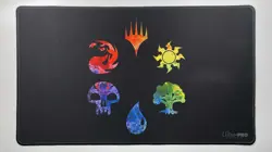 Pride 2022 Magic The Gathering Playmat MTG Basic Mana - Image 1