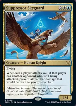 Suppressor Skyguard Light Play, English Magic the Gathering MTG Ravnica: Clue Ed - Image 1